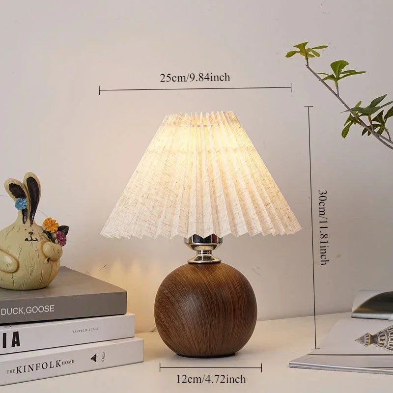 Pleated Table Lamp