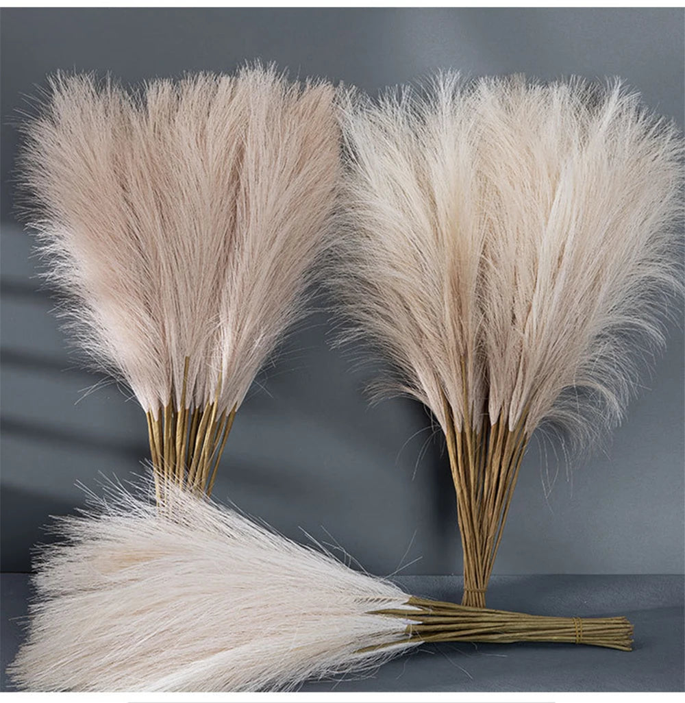 Faux Pampas Stems